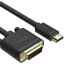 Unitek VC HDMI to DVI 24+1 1.5m Cable Y-C217E