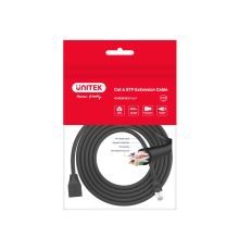 Unitek C1896BK-0.5M CAT6 M-F Extension Cable 0.5m