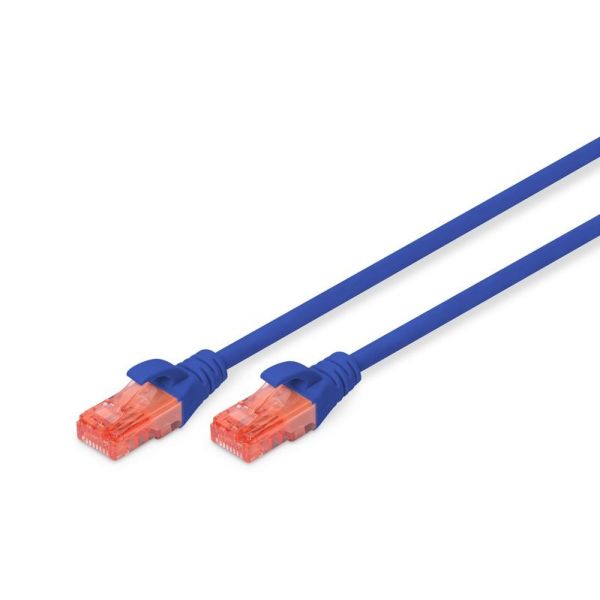 Digitus Ethernet Cable CAT6 Blue CU 0.25m Digitus Ethernet Cable CAT6 Blue CU 0.25m