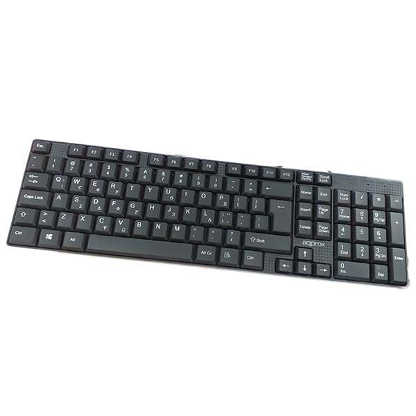 Клавиатура AQPROX MX220 APPMX220GR греческие буквы