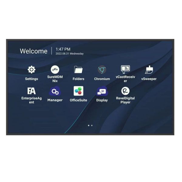 Business Monitor Viewsonic 55" 4K UHD 60Hz 6,5 ms CDE5530