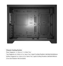 Gaming pc case Armaggeddon TESSARAXX APEX 13 AIR black