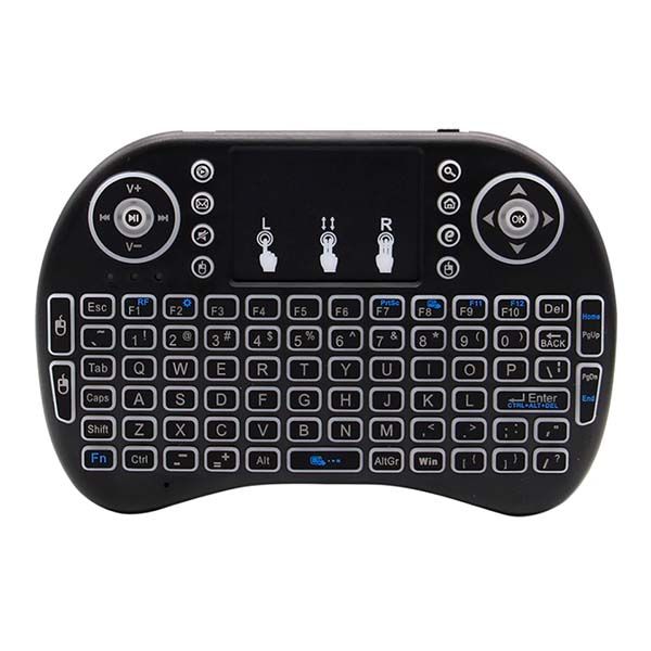 Мини Клавиатура I8 wireless with Touchpad and LED