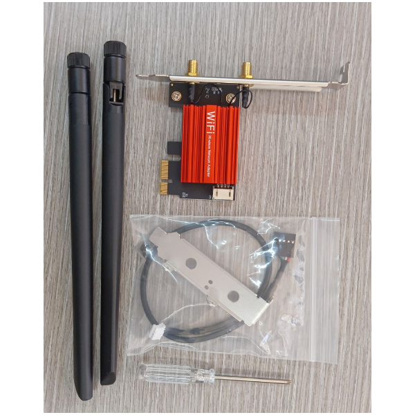 PCIe Network Card AX210 pro WT Wi-Fi adapter with bluetooth