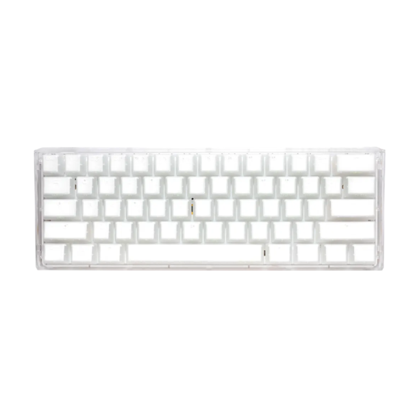 Gaming Keyboard Ducky One 3 Aura White (US) mini Cherry silver