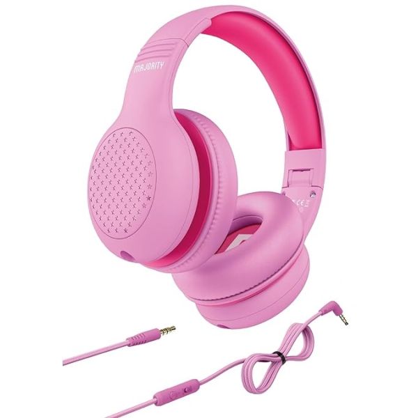Majority Headphones Over Ear SUPERSTAR Kids Pink