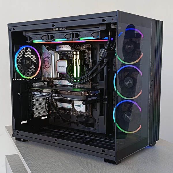 Gaming PC Ryzen 9 9900x 64 GB SSD 2TB 2x RTX 4070 super