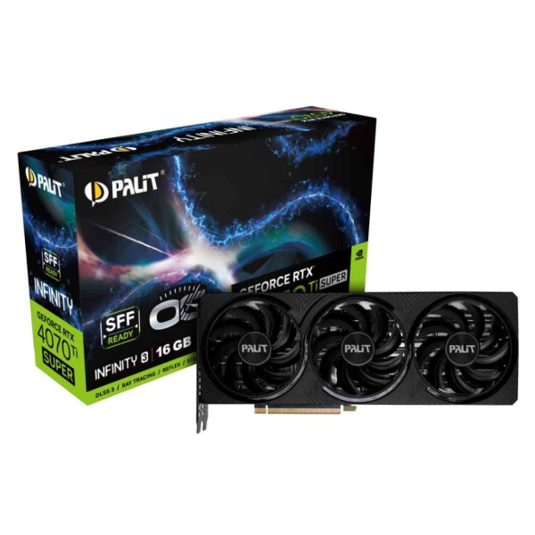 Graphic card Palit GeForce RTX 4070 Ti super Infinity 3 OC 16GB
