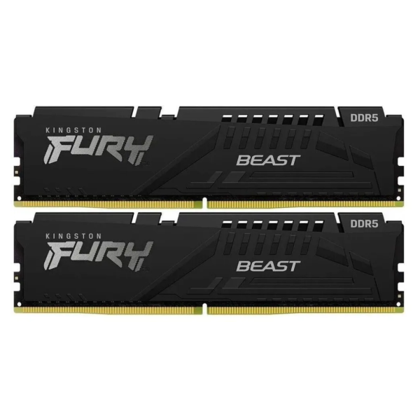RAM kit Kingston FURY Beast RGB DDR5 32GB 5200 MHz KF552C40BBK2-32