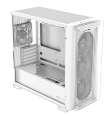 ASUS PC Case mATX Tempered Glass 4xARGB Fans A23 PLUS White