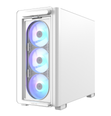 ASUS PC Case mATX Tempered Glass 4xARGB Fans A23 PLUS White