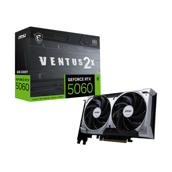 Graphic card MSI GeForce RTX 5060 Ventus 2X OC 8GB