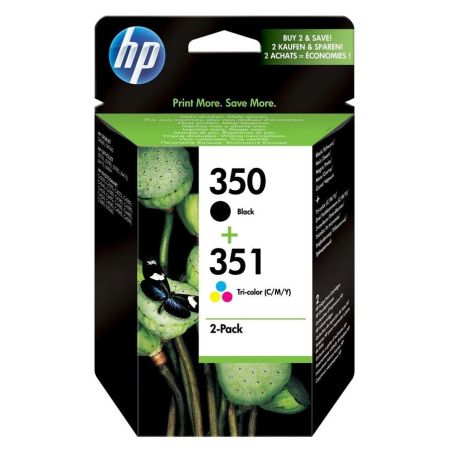 Ink cartridges HP 350 black / 351 tri-color Pack For D4260, D5360, J5780 /