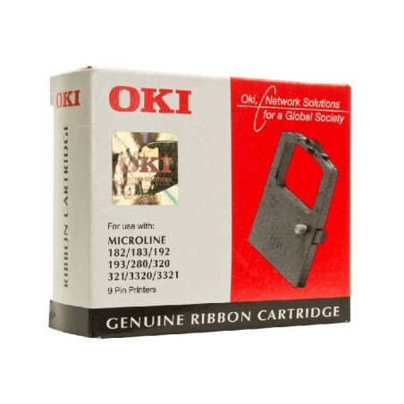 OKI Genuine ribbon cartridge for ML 182/183/192/280/320/3320/3321| Armenius