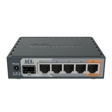 MikroTik RB760iGS hEX S 5 x GLAN 880MHz 256MB SFP Router OS L4| Armenius Store