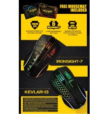 Armaggeddon Foxbat 3 Kevlar13 Pro-Gaming Wireless Rechargeable Mouse| Armenius