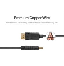 Unitek Y-C607BK DisplayPort Cable 1.5m