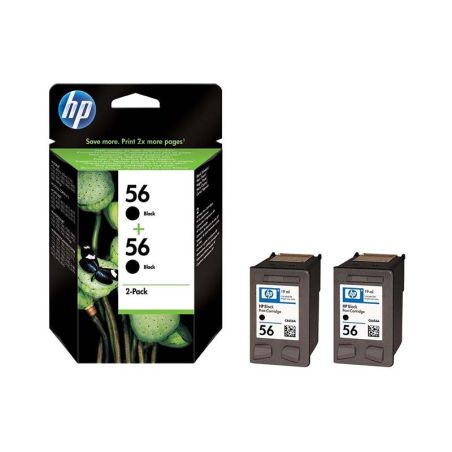 Картриджи HP 56 2-pack Black Original Ink Cartridges