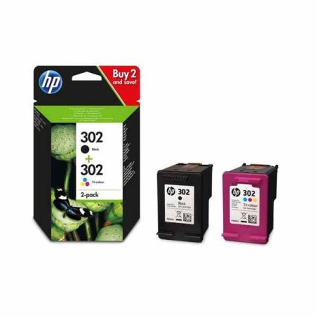 HP 302 Ink Cartridge 2 Pack Black And Tricolor