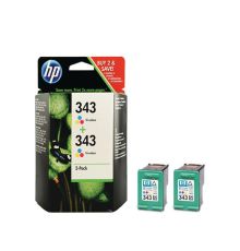 Картриджи HP 343 2-pack Tri-color Original Ink Cartridges