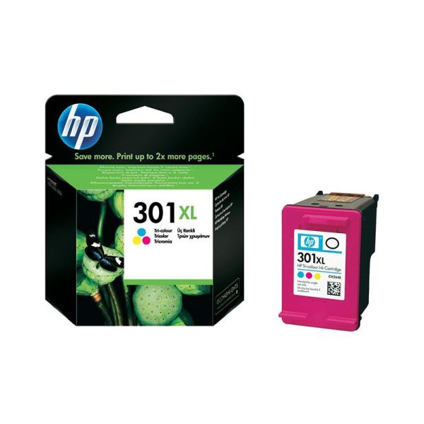 Картриджи HP 301XL Tri-colour Ink Cartridge