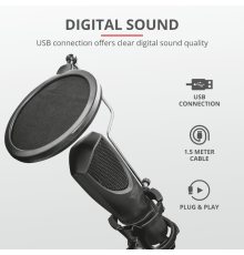 TRUST GXT 232 Mantis USB Streaming Microphone| Armenius Store