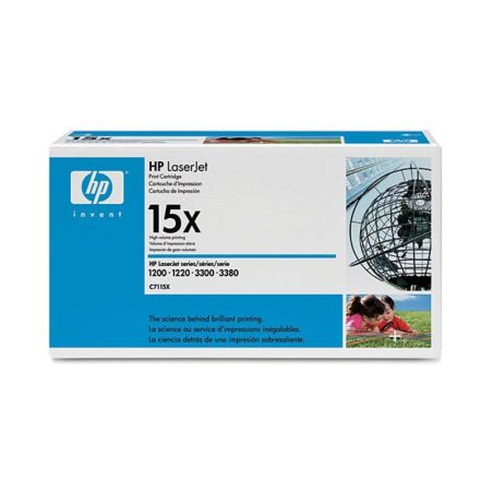 Toner HP LaserJet C7115X Black Print Cartridge