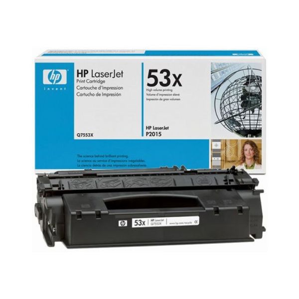 Toner HP LaserJet Black Print Cartridge Q7553X|armenius.com.cy