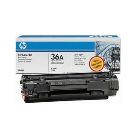 Toner HP 36A Black LaserJet Toner Cartridge