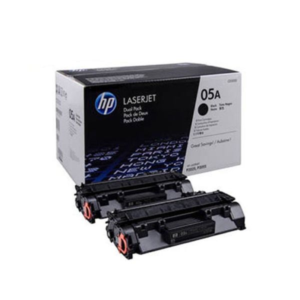 Toner HP 05A 2-pack Black Original LaserJet Toner Cartridges