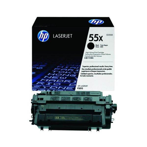 Toner HP LaserJet Black Print Cartridge CE255X|armenius.com.cy