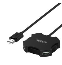 Unitek Y-2178 USB2.0 4-Port Hub with 30cm cable|armenius.com.cy