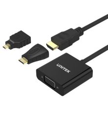 Unitek Y-6355 HDMI mini/micro to VGA Converter|armenius.com.cy