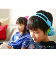 SonicGear Kinder2 Kids Headphones Blue Green