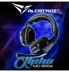 Alcatroz Alpha MG-300 Gaming Headset Black-Blue|armenius.com.cy