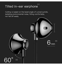 Baseus Encok C16 Type-C Wired Earphones Black