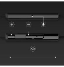 Baseus Encok C16 Type-C Wired Earphones Black