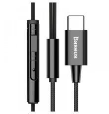 Baseus Encok C16 Type-C Wired Earphones Black