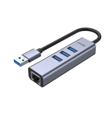 Unitek H1906A USB3.0 Hub 3x USB-A & Gb Lan|armenius.com.cy