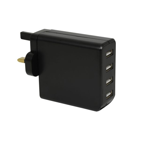 Mercury Quad USB Charger 4.8A 421.765UK Mercury Quad USB Charger 4.8A 421.765UK