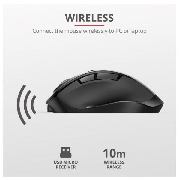 Trust Fyda Wireless Rechargable Mouse Trust Fyda Wireless Rechargable Mouse