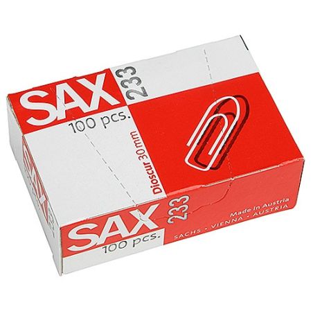 Paper Clips SAX 26, 30, 33, 50, 78 mm|armenius.com.cy