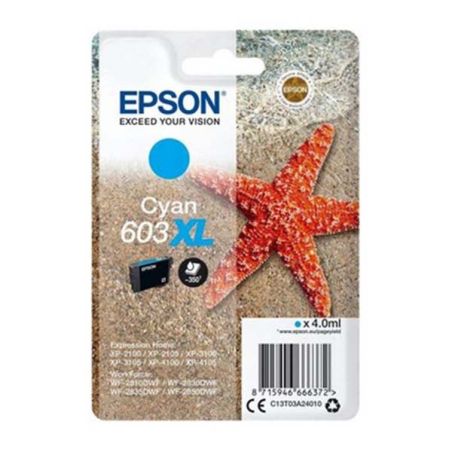 Epson 603XL Ink Cartridge Cyan C13T03A24010