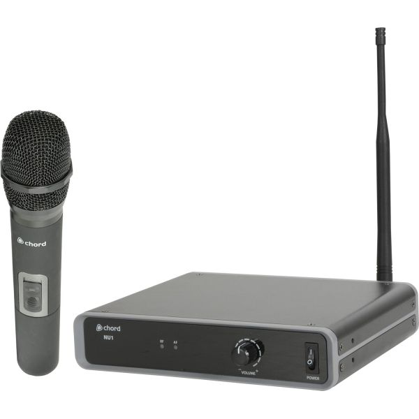 Chord NU1-H UHF Wireless Handheld Microphone 863.1MHZ 171.981UK