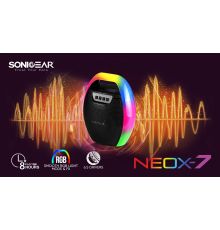 SonicGear NEOX 7 BT /FM/USB/ SD Speaker Black