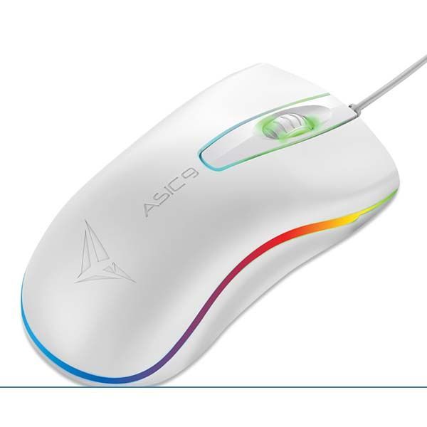 Alcatroz ASIC 9 RGB Wired Mouse White Mouse Alcatroz ASIC 9 White