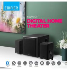 Edifier M601DB 2.1 Active Speakers with Wireless Subwoofer DSP/BT/AUX/RC|