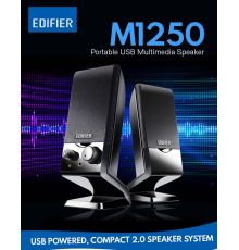 Edifier M1250 Compact 2.0 Flat Panel PC Speakers| Armenius Store