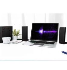 SonicGear Space5v2 2.1 BT/USB/FM Speakers 60W Grey| Armenius Store