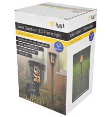 LYYT Outdoor Solar LED Flame Light 410.450UK